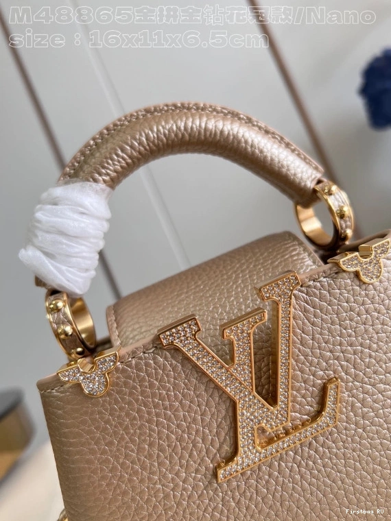 Firstbag nano-16*11*6.5CM VUITTON CAPUCINES LOUIS 0723